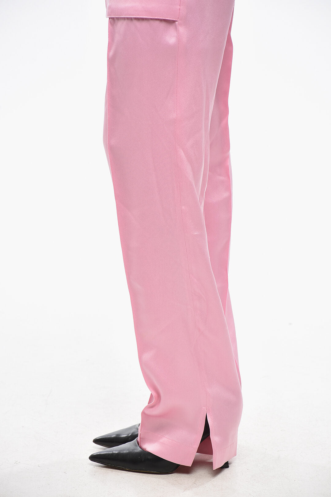 Sa Su Phi 3050~Satin Pants ADRIANA with Maxi Pockets, view 2