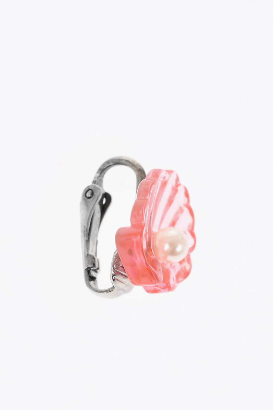 Dsquared2 3050~Single Clip Earring with Shell-Shaped Design