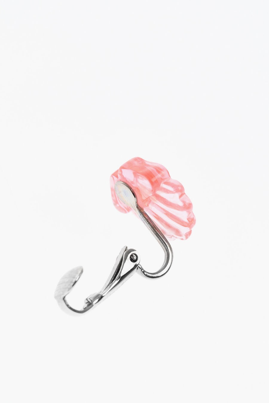 Dsquared2 3050~Single Clip Earring with Shell-Shaped Design, view 2