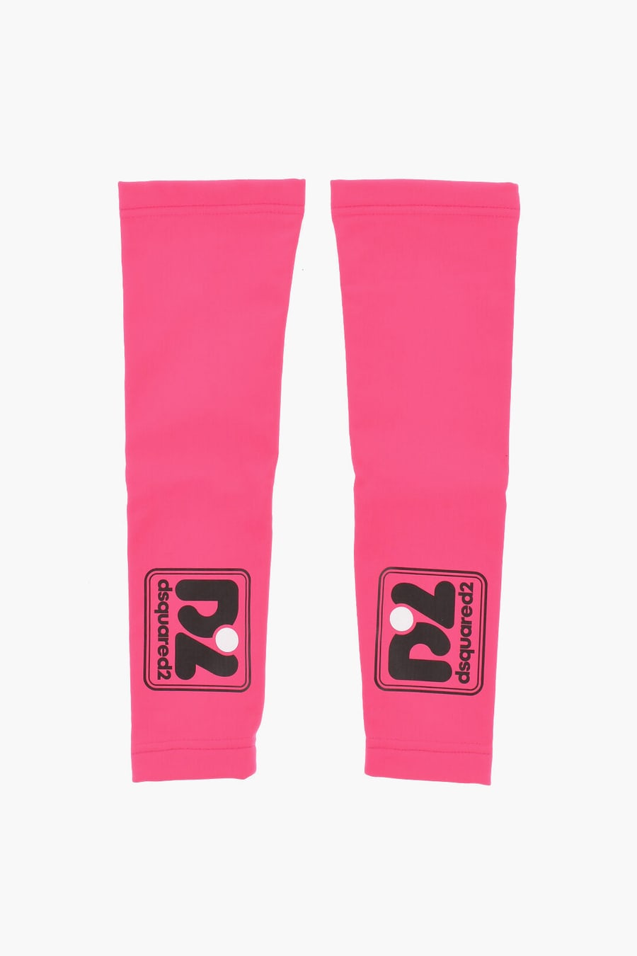 Dsquared2 3050~Solid-Color Arm Warmers With Printed Logo