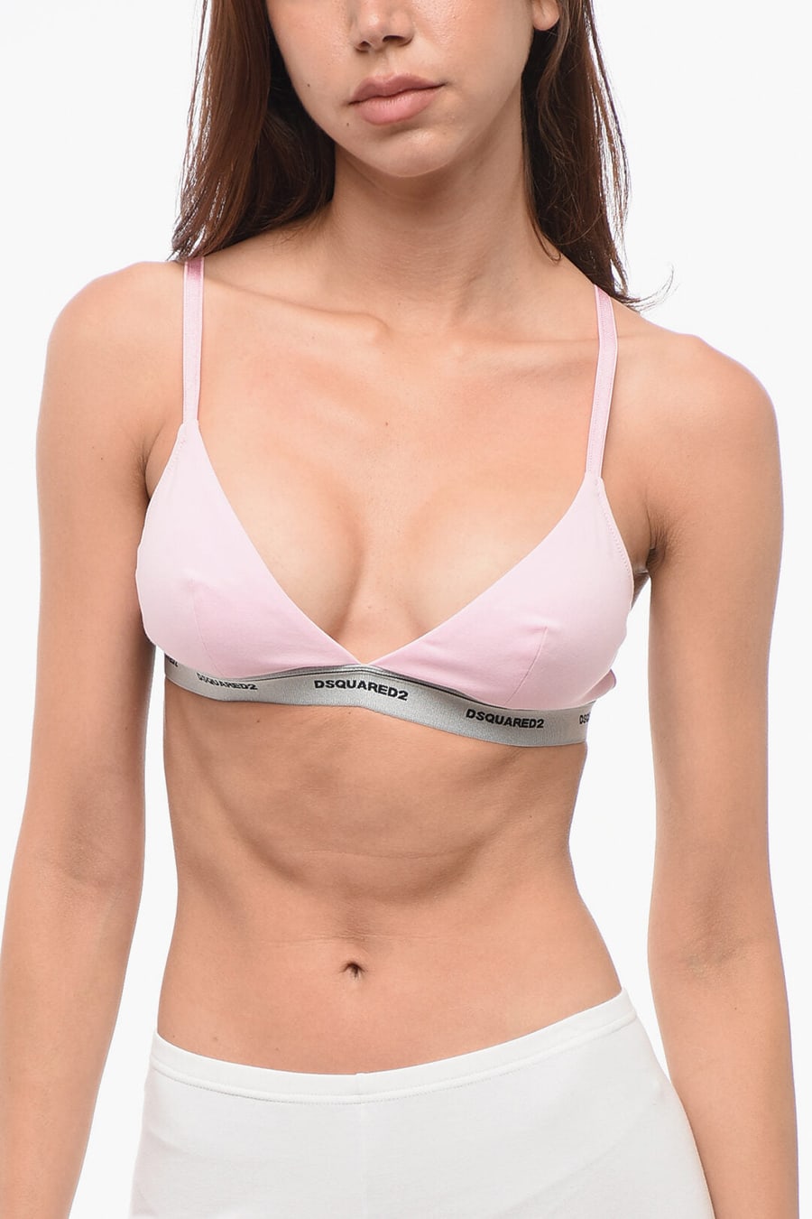 Dsquared2 3050~Triangle Bra with Logo Elastic