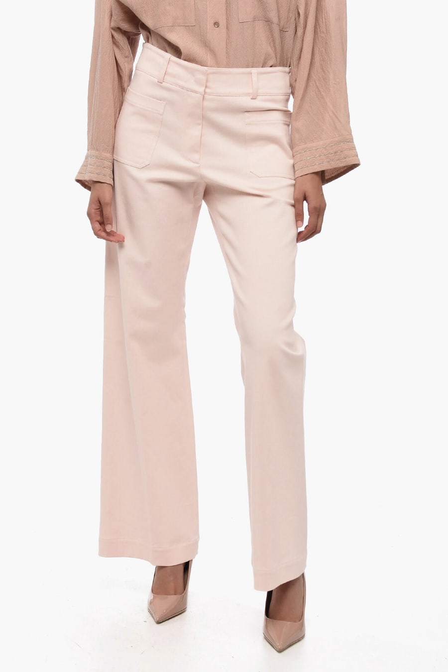 QL2 3050~Wide-Leg Denim Pants NINA