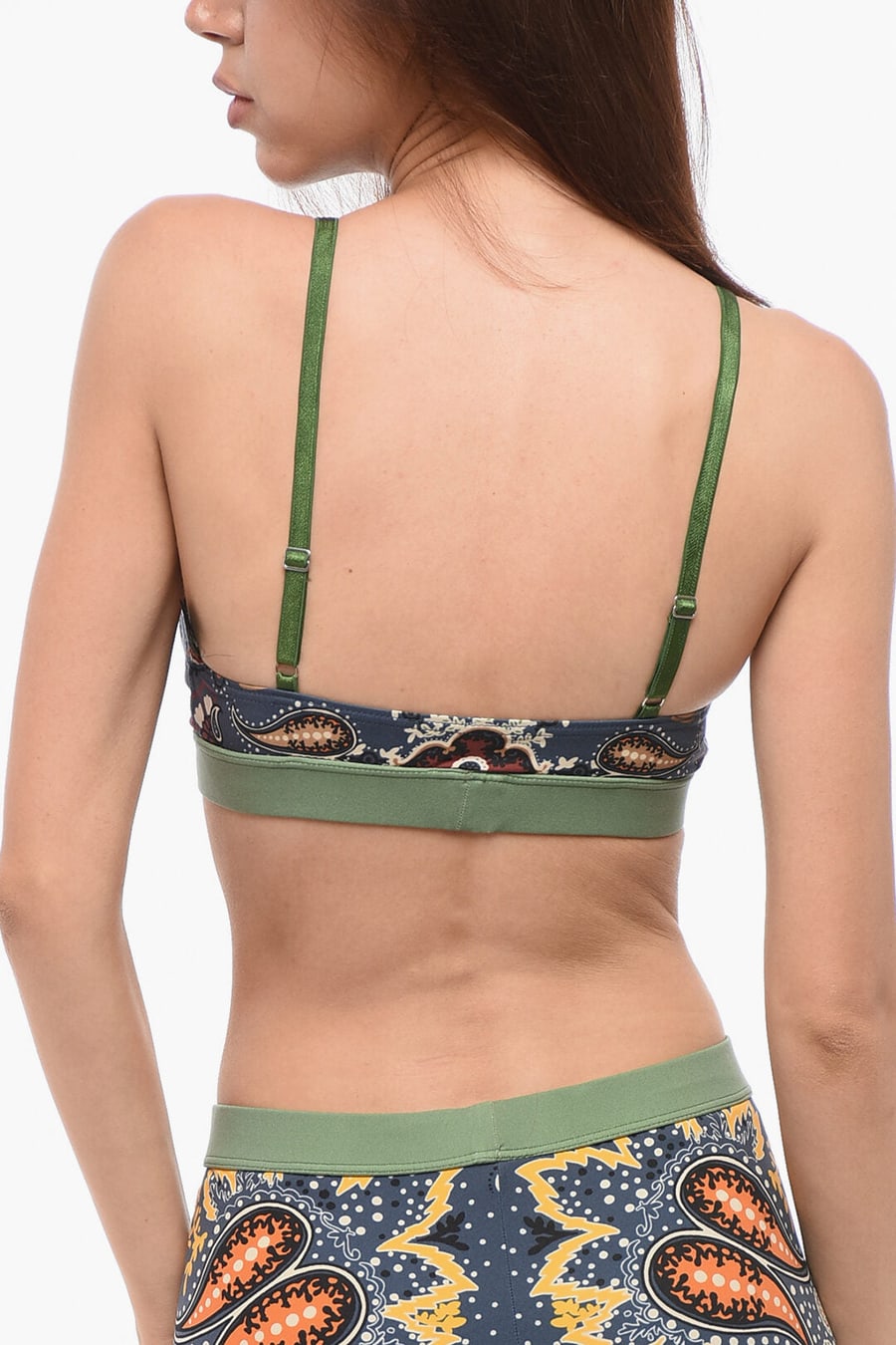 Dsquared2 3250~Bandana-Print Triangle Bra, view 2