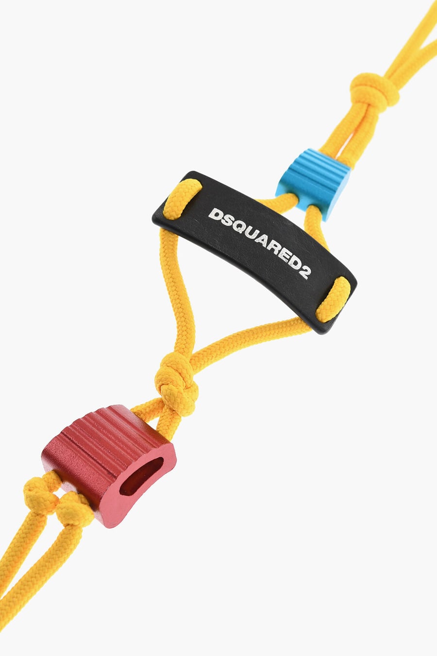 Dsquared2 3250~Fabric Keychain with Maxi Carabiner, view 2