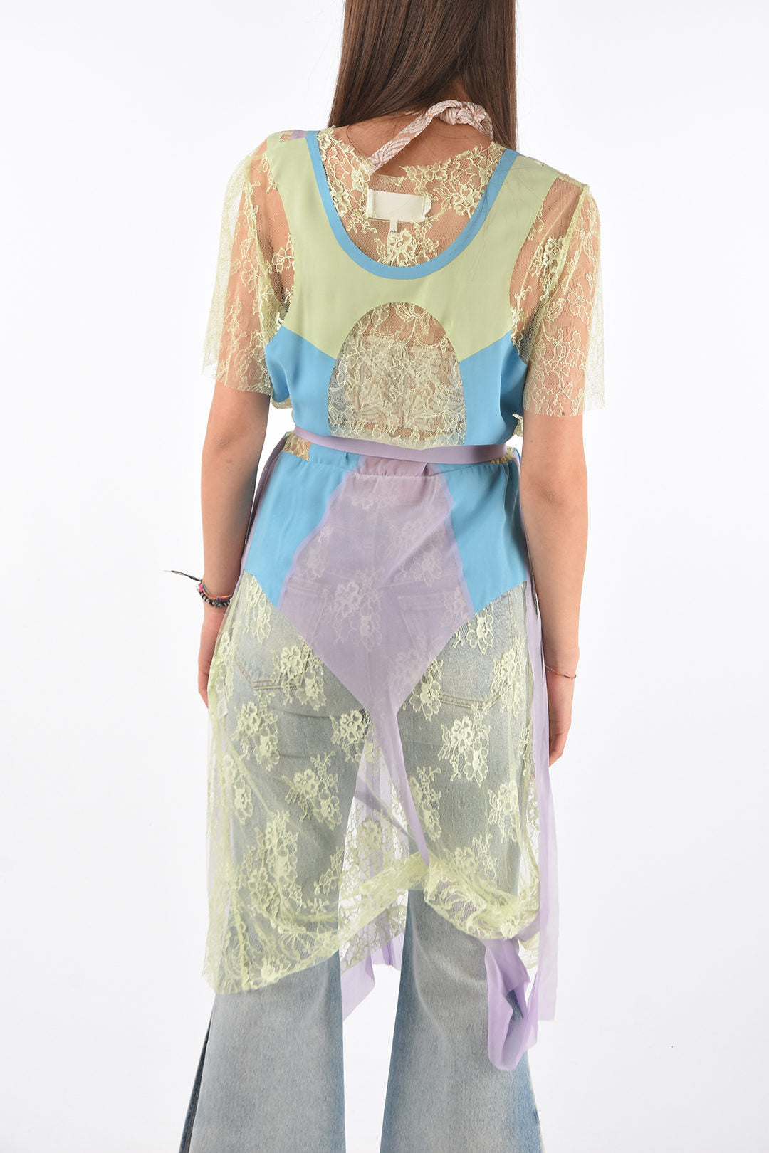 Maison Margiela 3250~MM0 Lace Dress with Belt, view 2