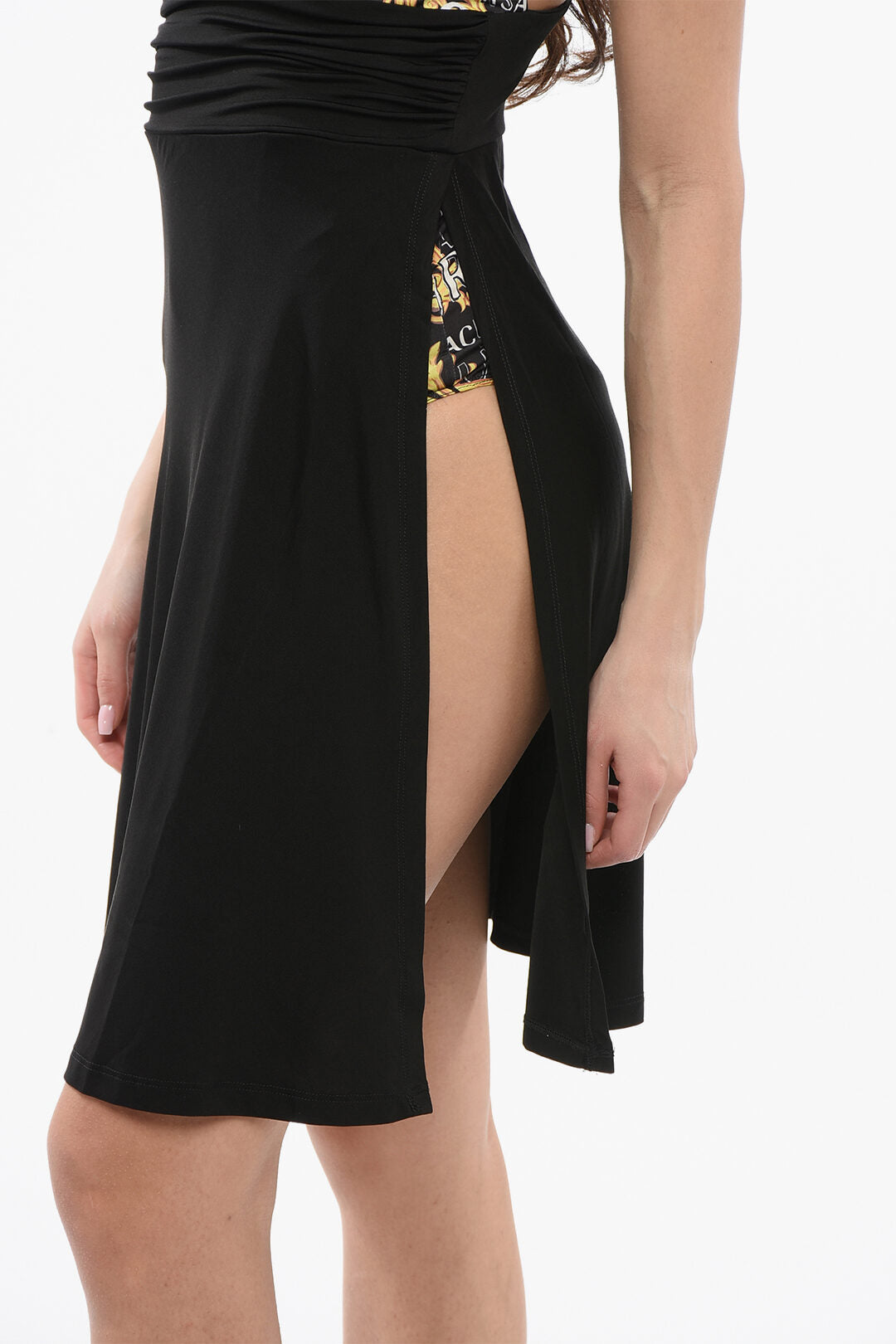 Versace 3300~JEANS COUTURE Sleeveless Dress with Baroque Pattern