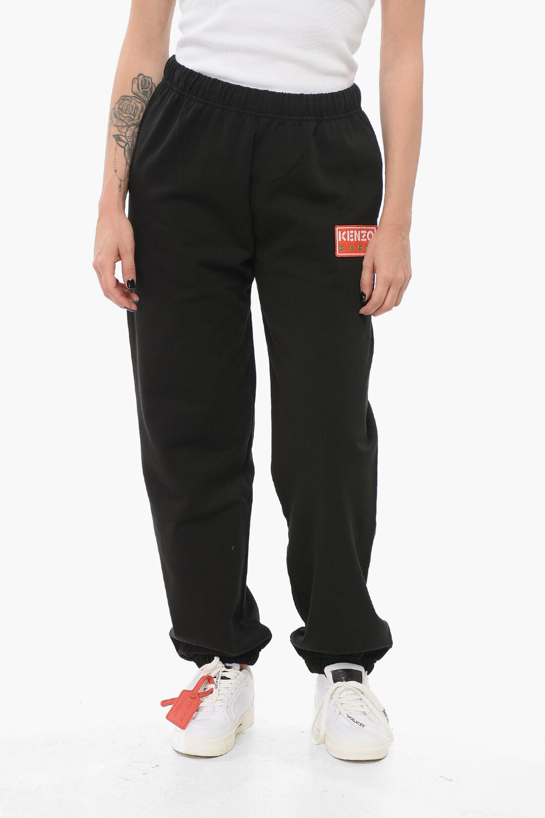 Kenzo 3500~Brushed Cotton Joggers with Cuffs