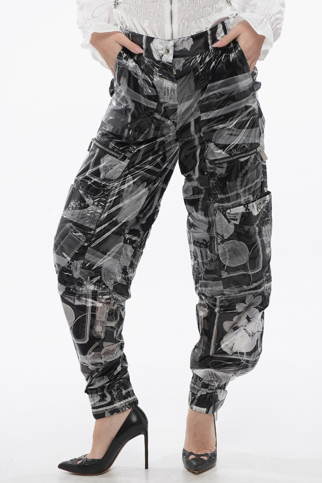 Off-White 3500~Cargo Pants XRAY NY Printed