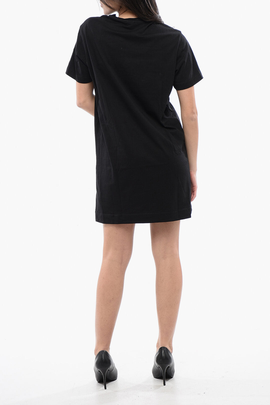 Diesel 3500~Cotton T-shirt Dress D-EGOR with Embossed Logo