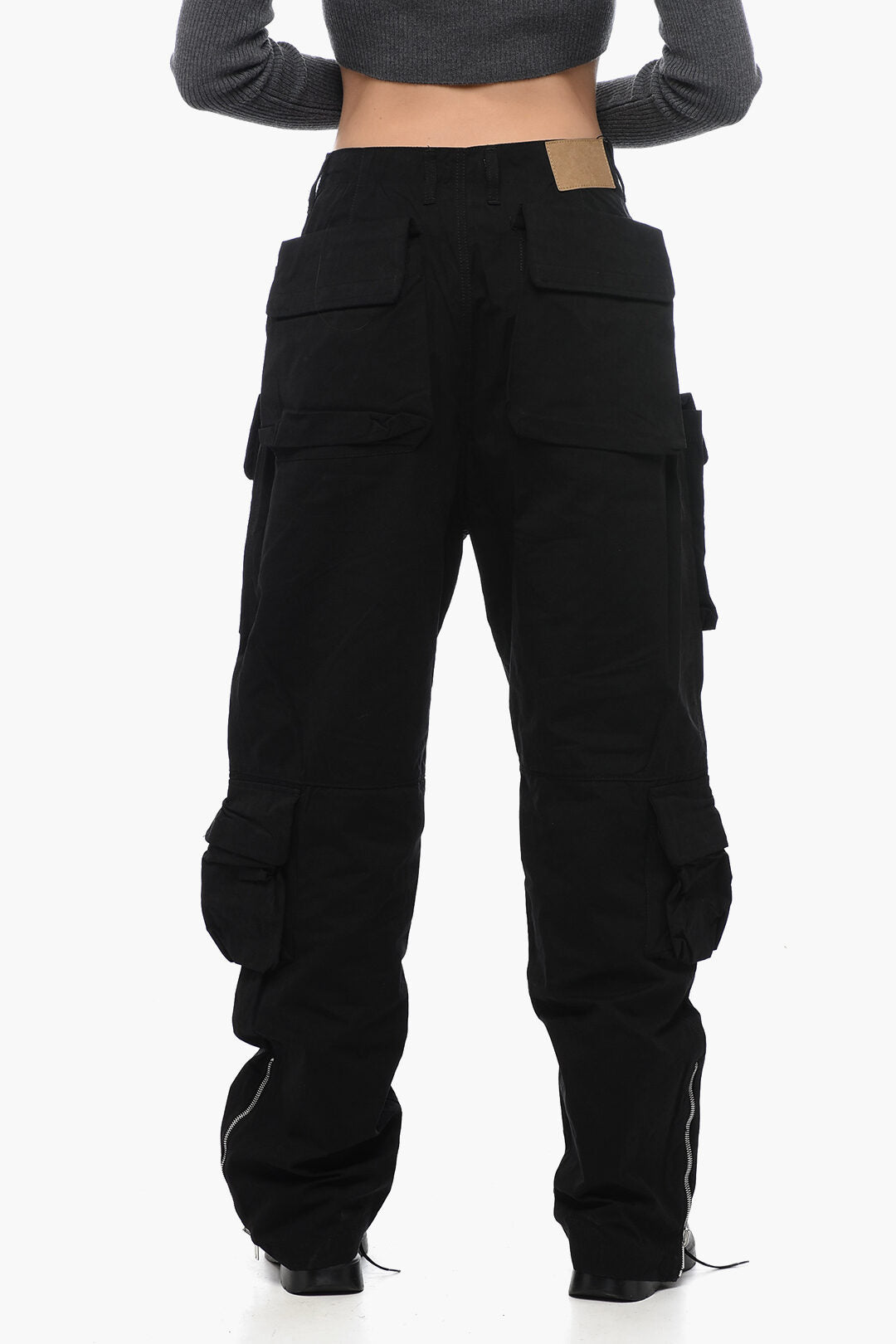 1989 Studio 3500~Cotton-Blend Cargo Pants DESERT