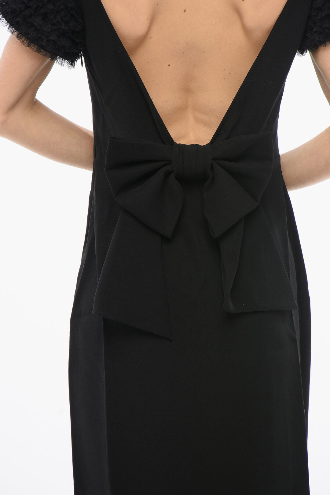 Viktor & Rolf 3500~Dress RAGLAN with Tulle Sleeves, view 2