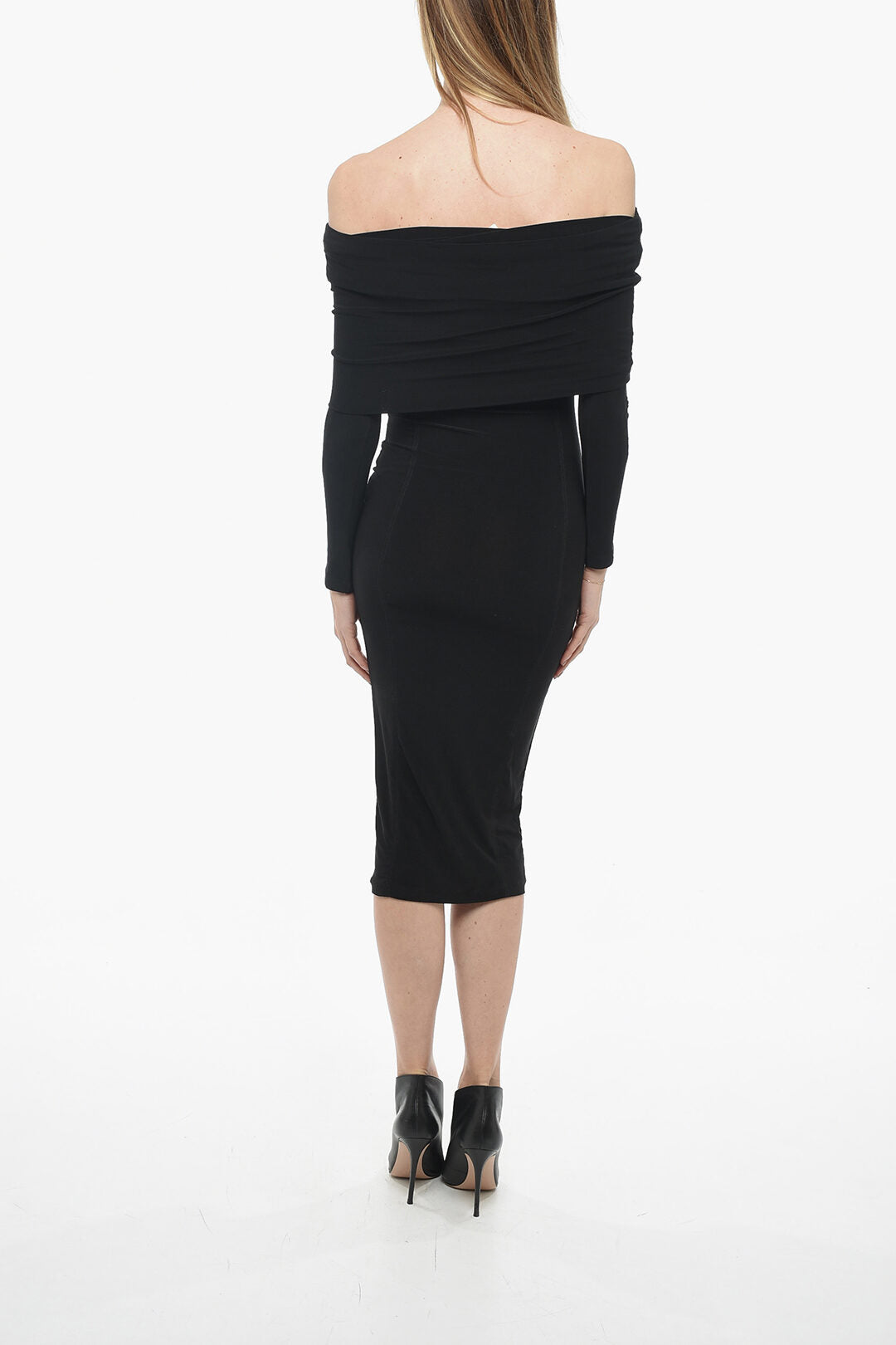 AZ Factory 3500~Fitted Long-Sleeve Dress