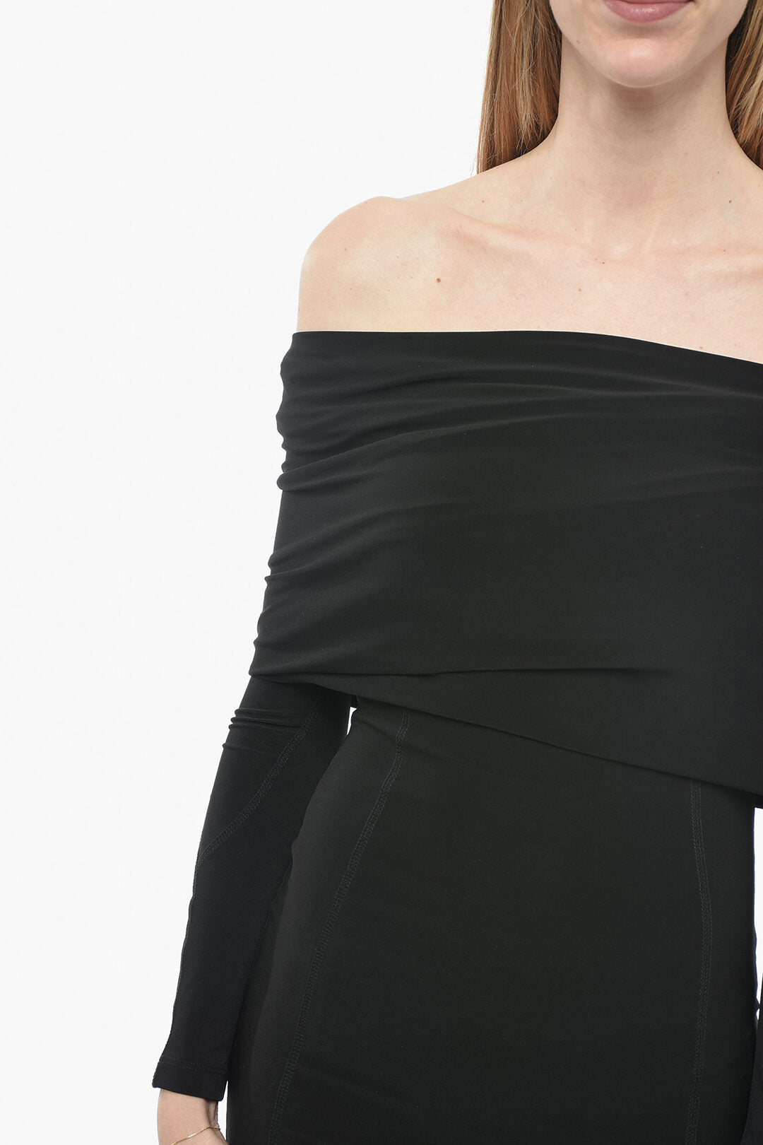 AZ Factory 3500~Fitted Long-Sleeve Dress, view 2