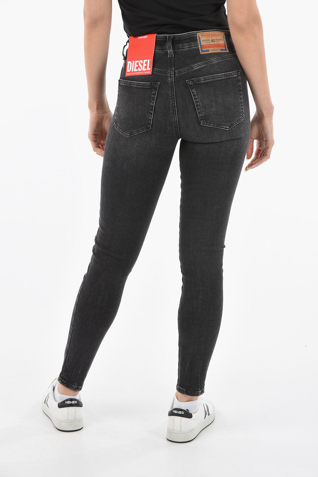 Diesel 3500~Jeans Skinny Fit 2017 SLANDY Dark Wash, view 2