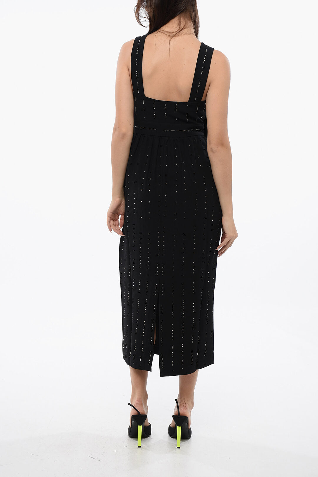 Viktor & Rolf 3500~Midi Dress with Maxi Bow and Strass