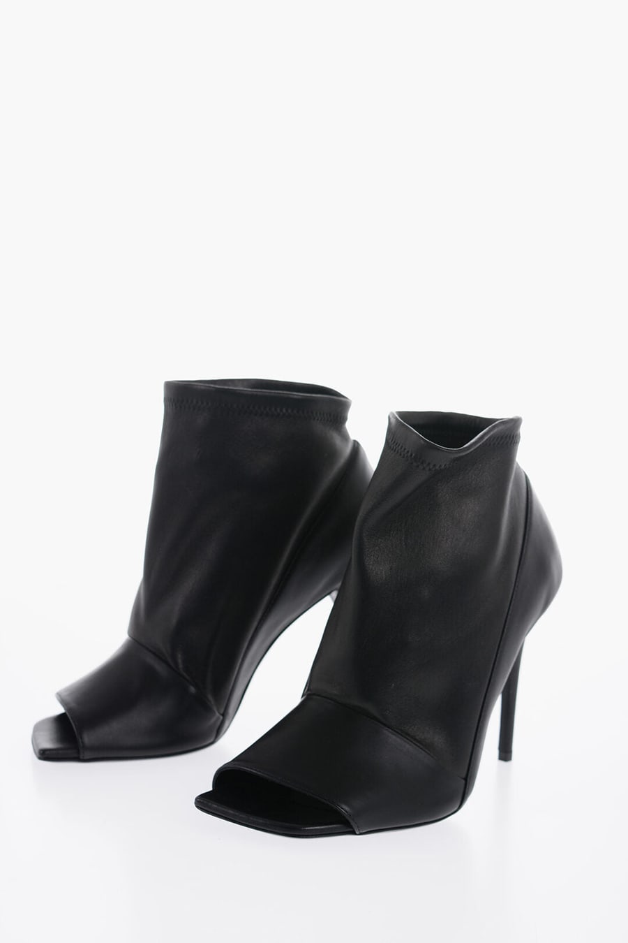 Bruno Frisoni 3500~Nappa Leather Ankle Boot BEAUTY Open Toe 10.5 cm