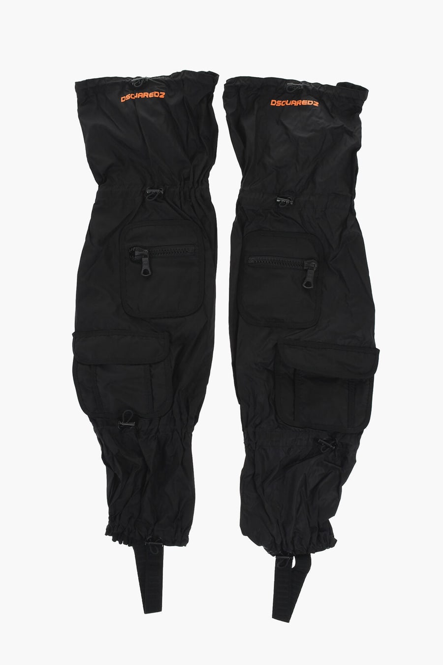 Dsquared2 3500~Nylon Gaiters with Zip and Drawstring