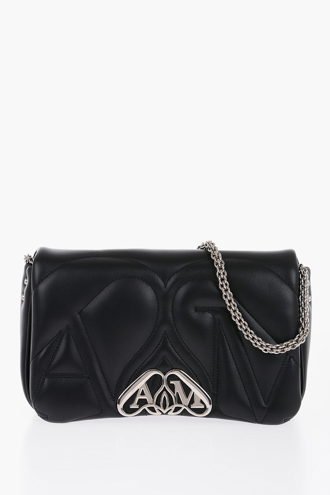 Alexander McQueen 3500~Quilted Bag SEAL with Removable Shoulder Strap