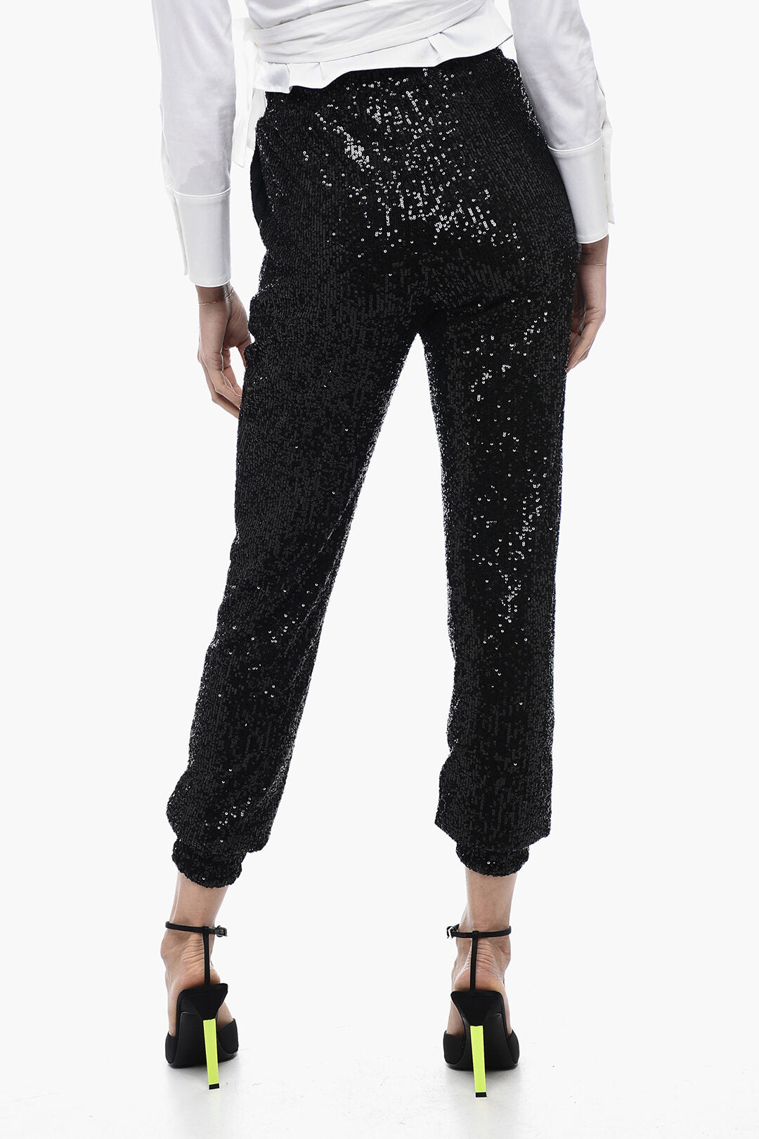 In The Mood For Love 3500~Sequin Pants ASHA with Ankle Cuffs, view 2