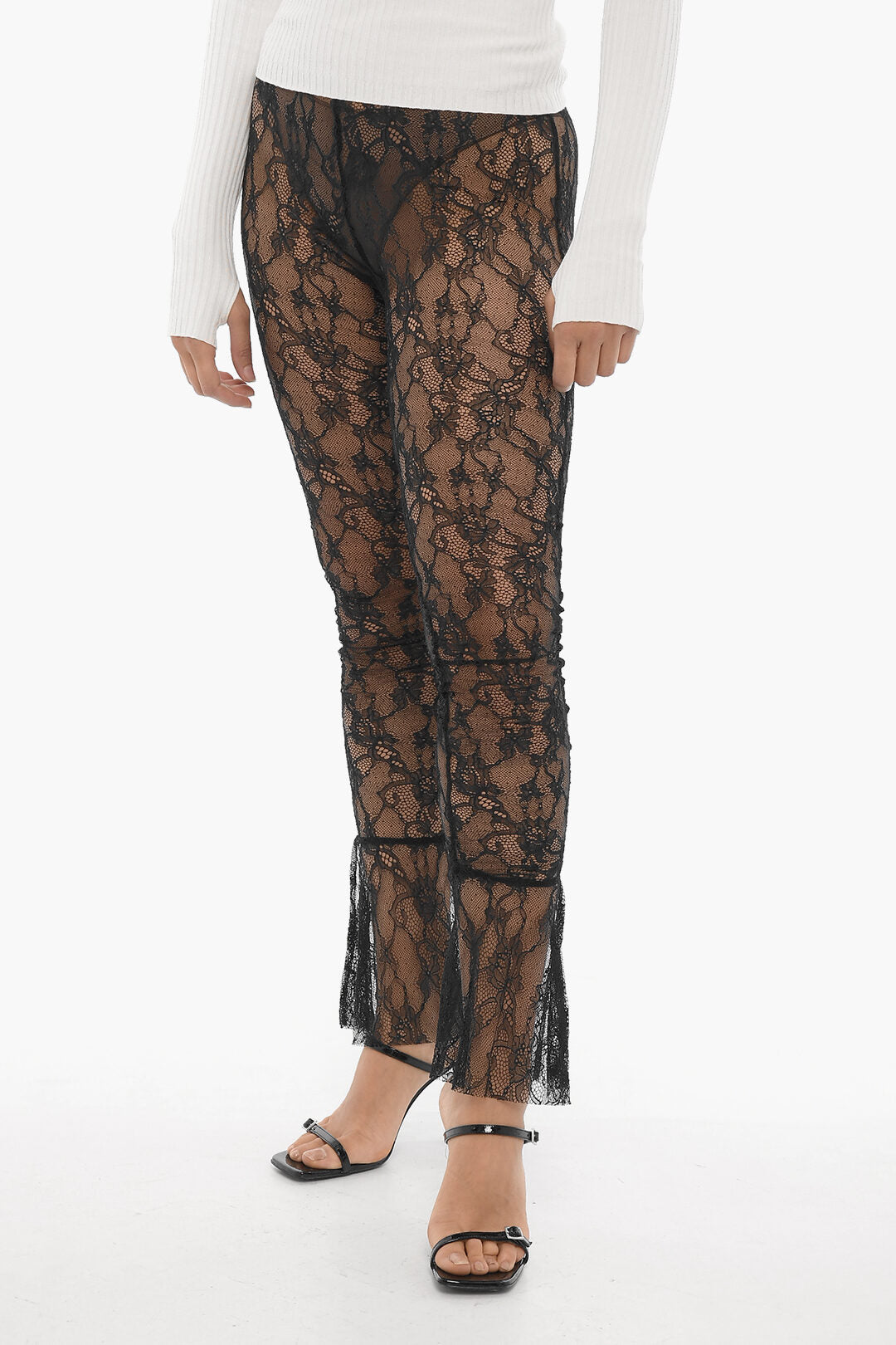 Adriana Hot Couture 3500~Transparent Macramé Lace Pants