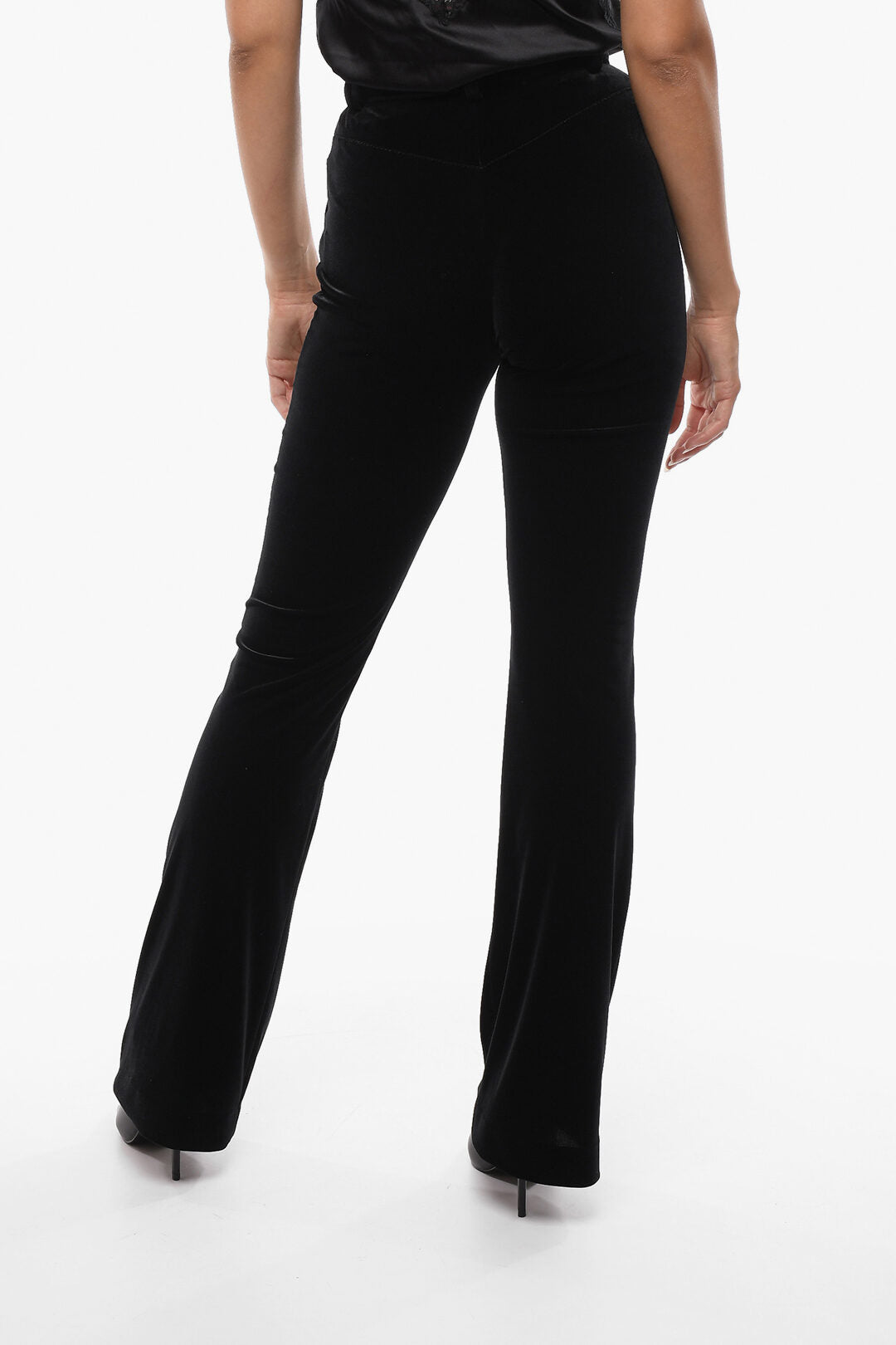 Alexandre Vauthier 3500~Tuxedo Pants with Hidden Closure