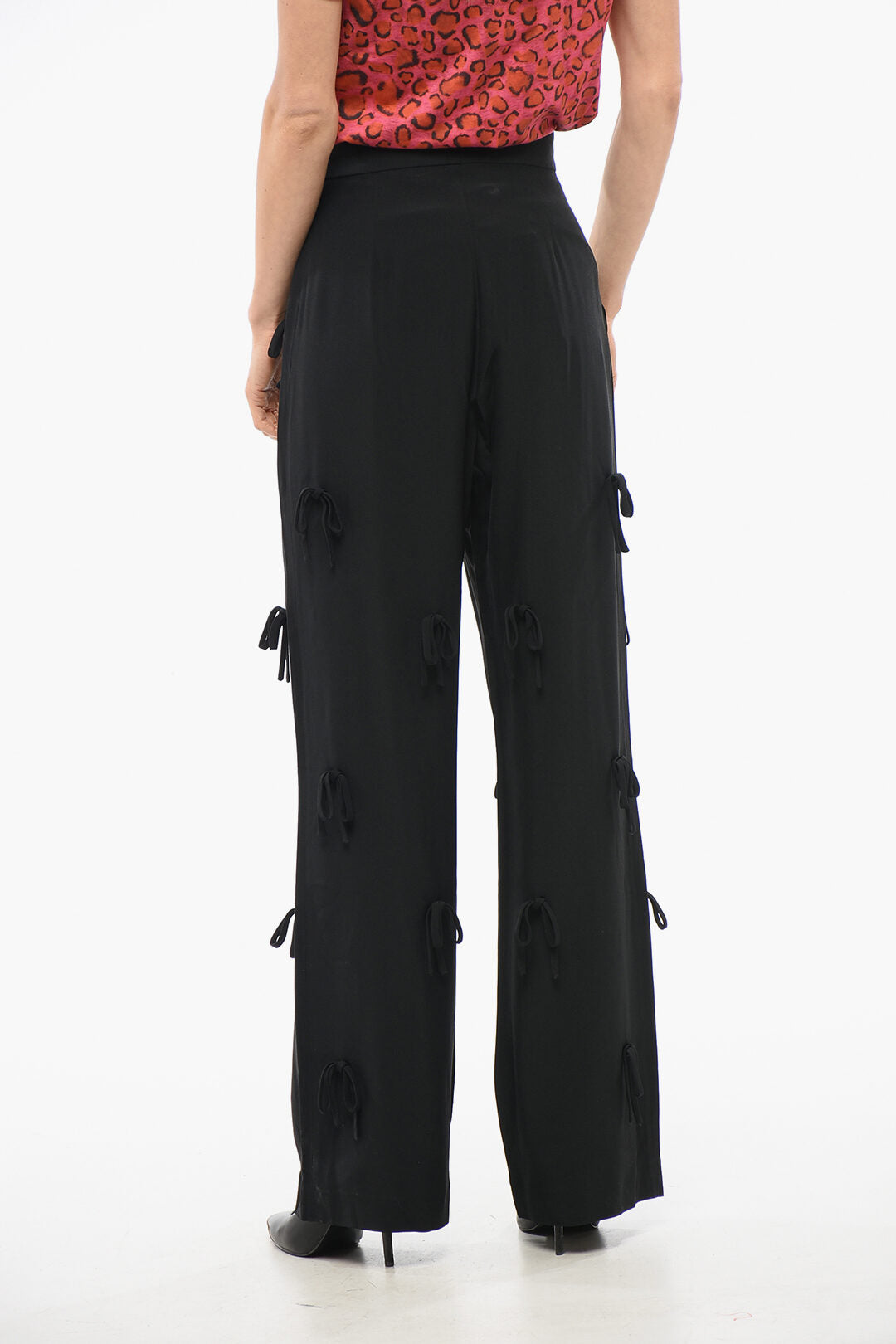 Viktor & Rolf 3500~Wide-Leg Trousers BED OF BOWS, view 2