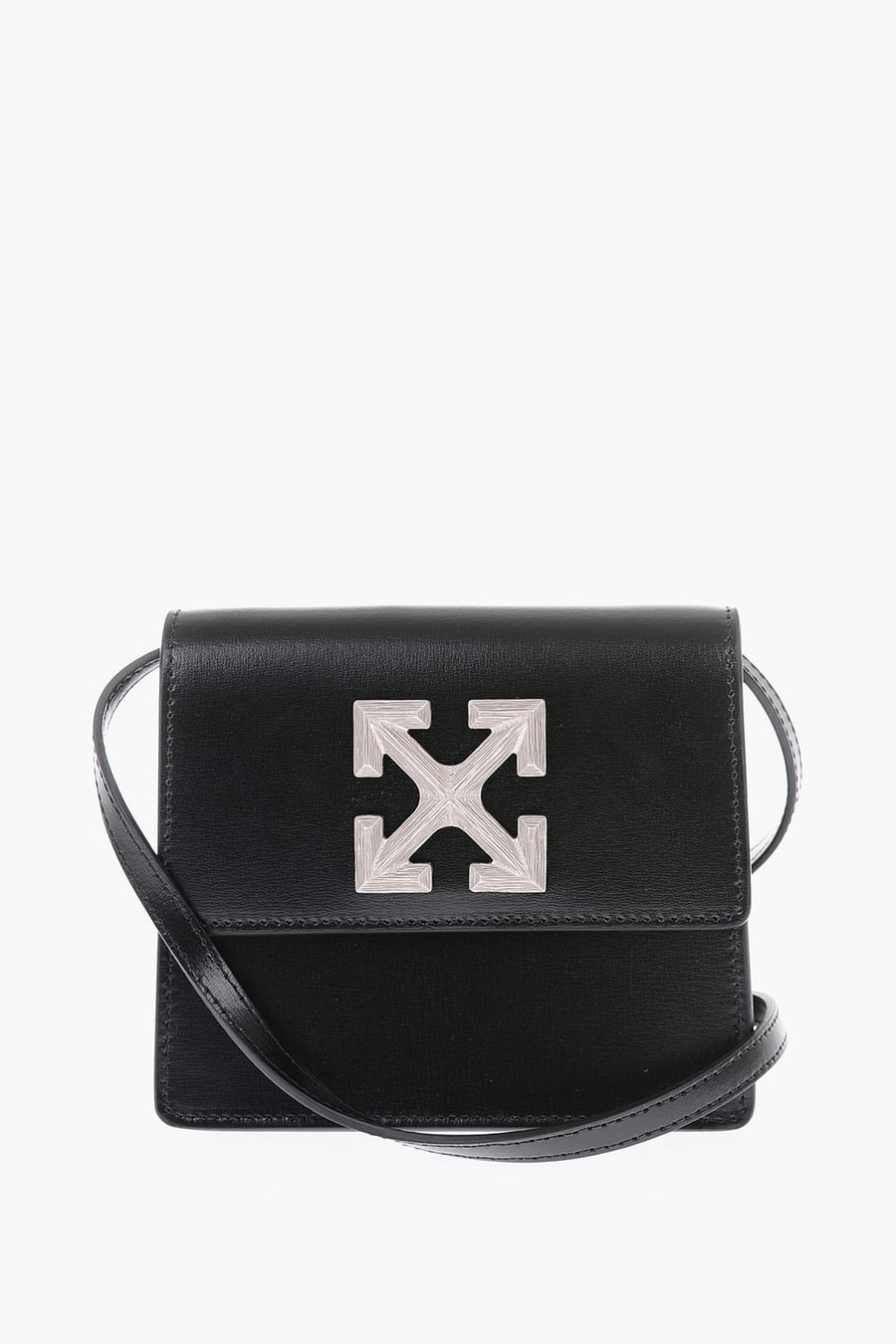 Off-White 0110~leather JITNEY 0.7 mini crossbody bag