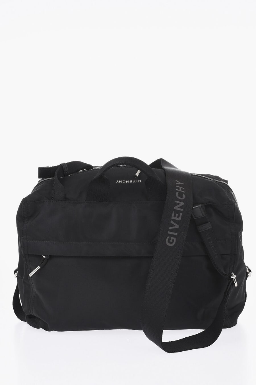 Givenchy 0130~Maxi Nylon Bag with Logo Strap