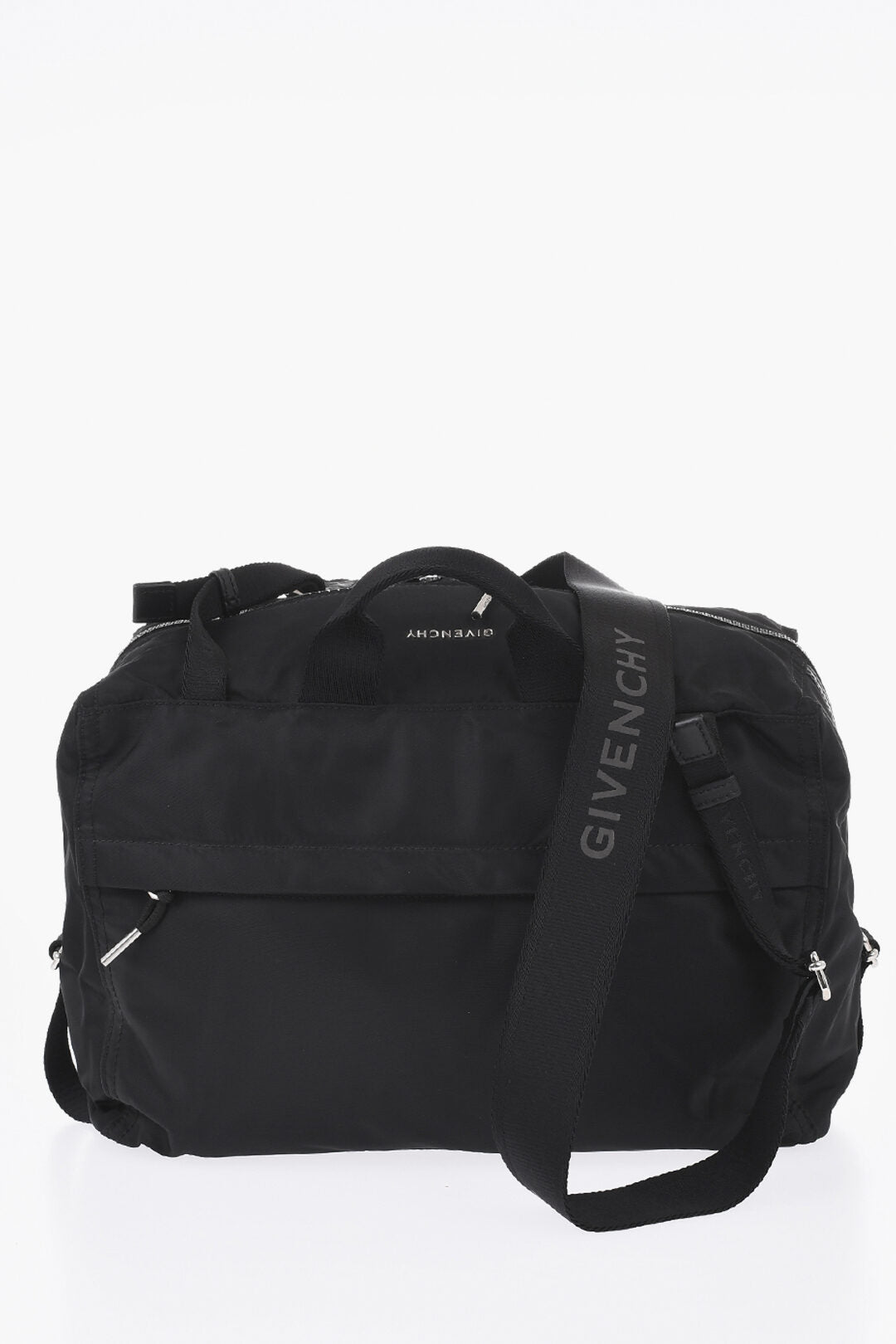 Givenchy 0130~Maxi Nylon Bag with Logo Strap