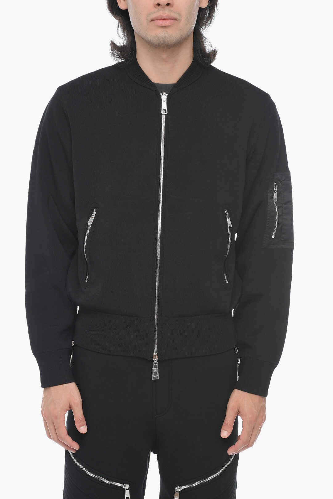 Neil Barrett 0130~Reversible Baggy Fit Sweatshirt
