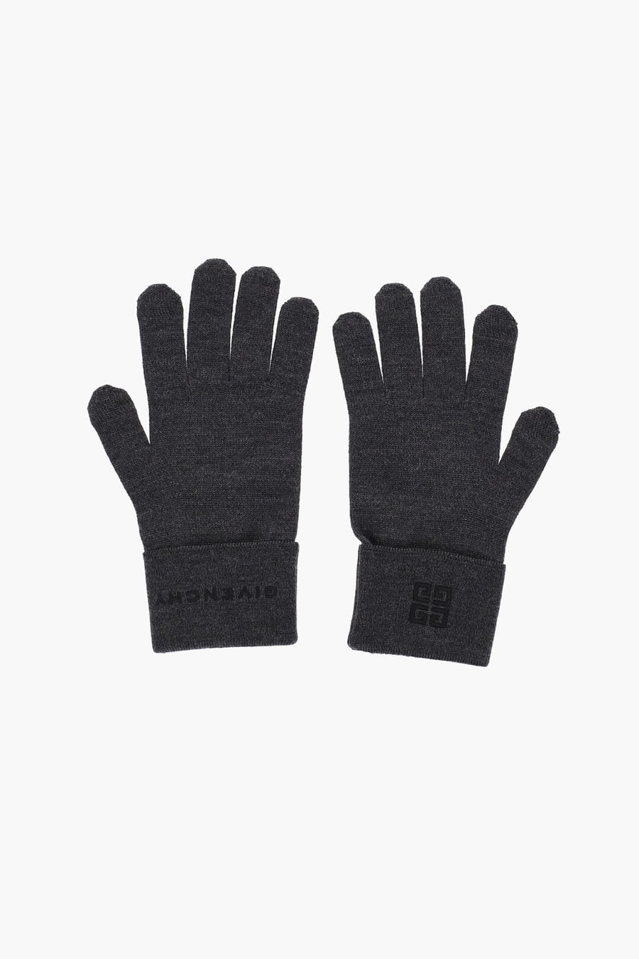 Givenchy 0130~Wool Gloves with Logo