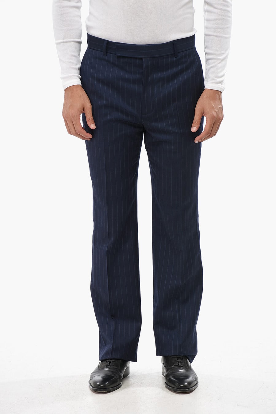 Givenchy 0140~Pinstriped Wool Pants