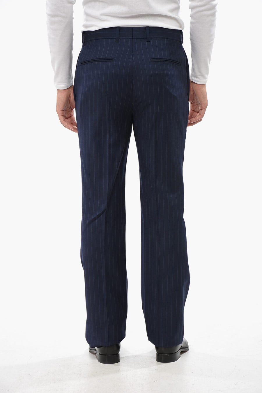 Givenchy 0140~Pinstriped Wool Pants, view 2