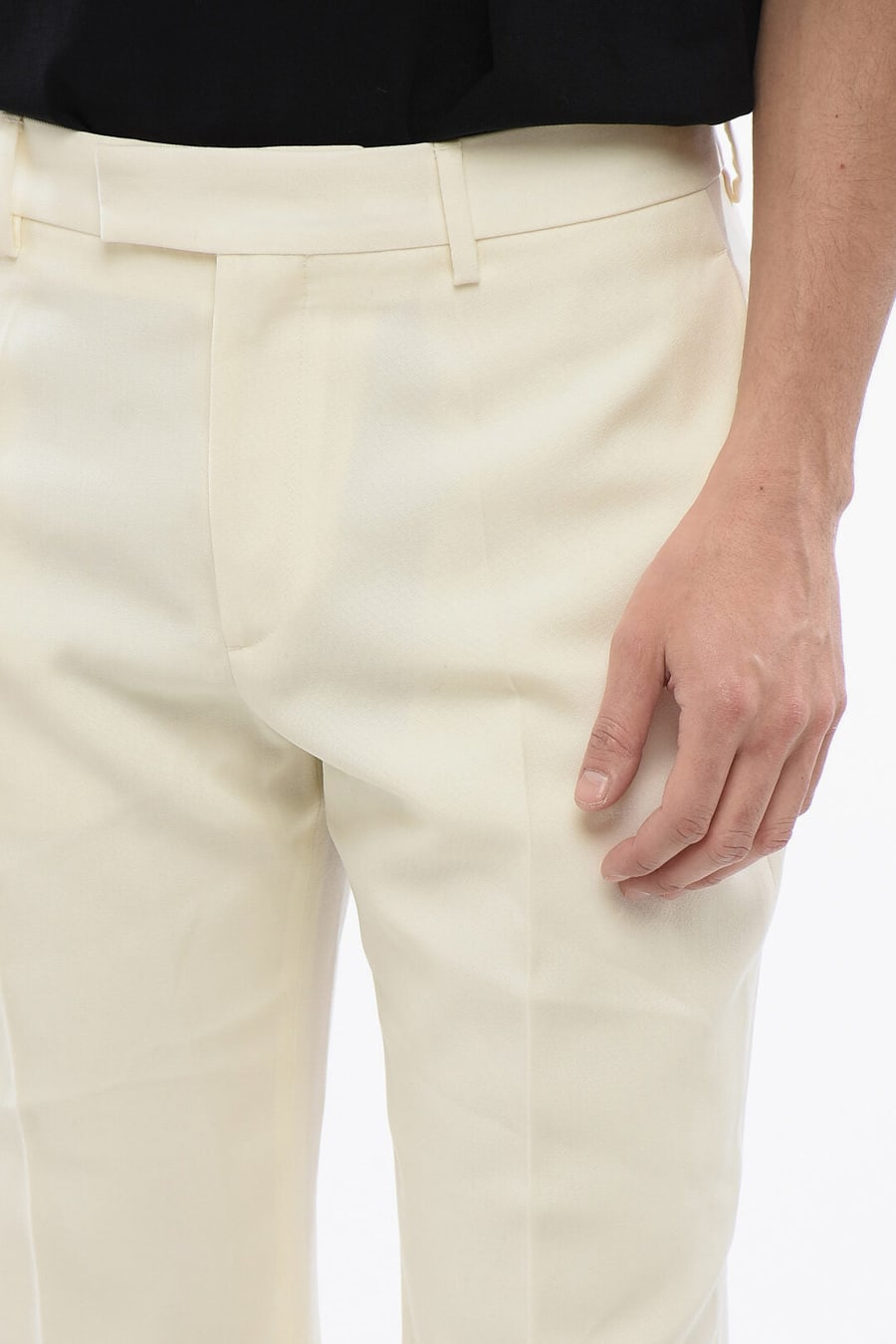 Off-White 0201~Flare-Fit Pants