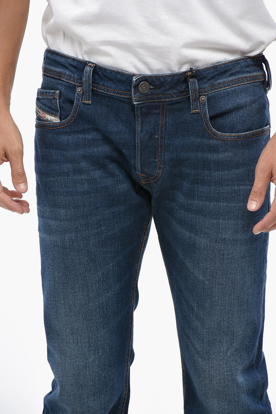 Diesel 2405~Bootcut Jeans ZATINY with Belt Loops 22cm, view 3