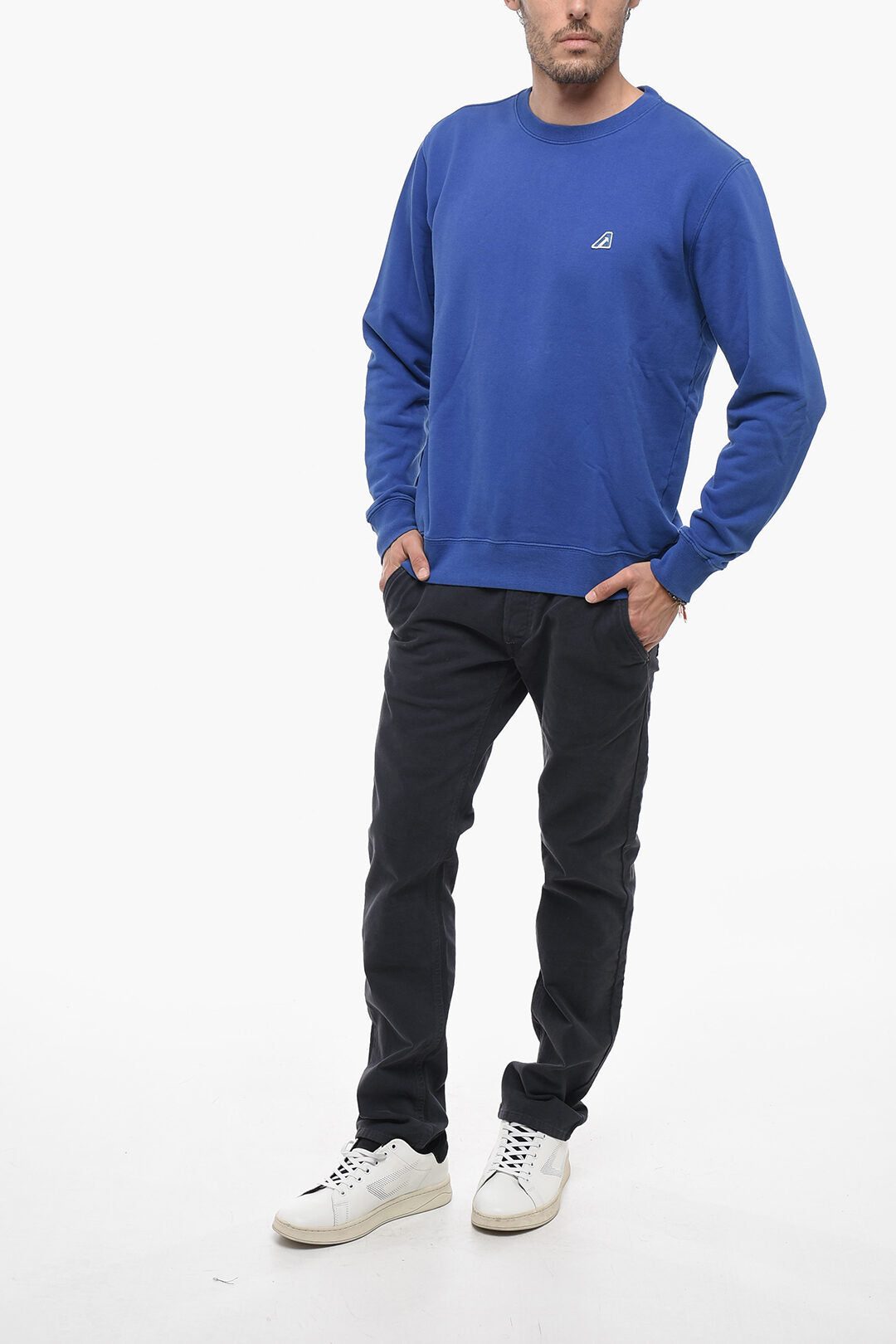 Autry 2405~Brushed Cotton Crewneck Sweatshirt ACADEMY