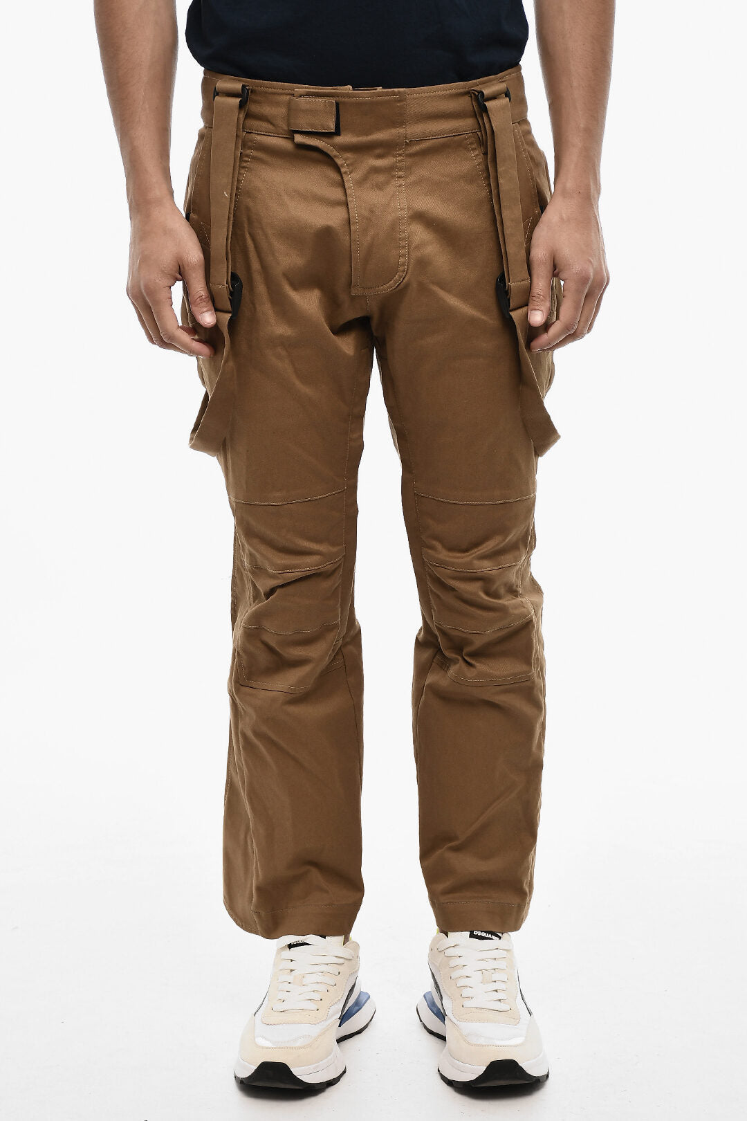 Dsquared2 2405~Cargo Pants with Suspenders