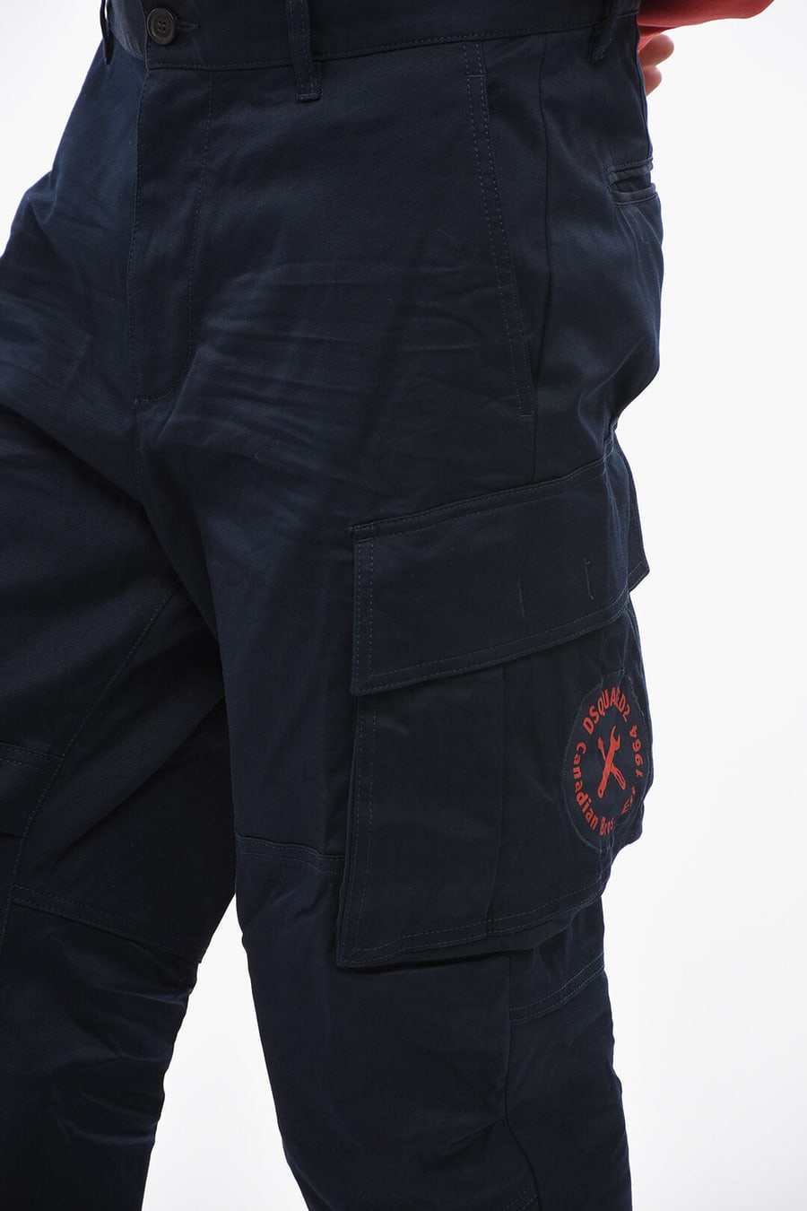 Dsquared2 2405~Cargo Trousers with Drawstring, view 2