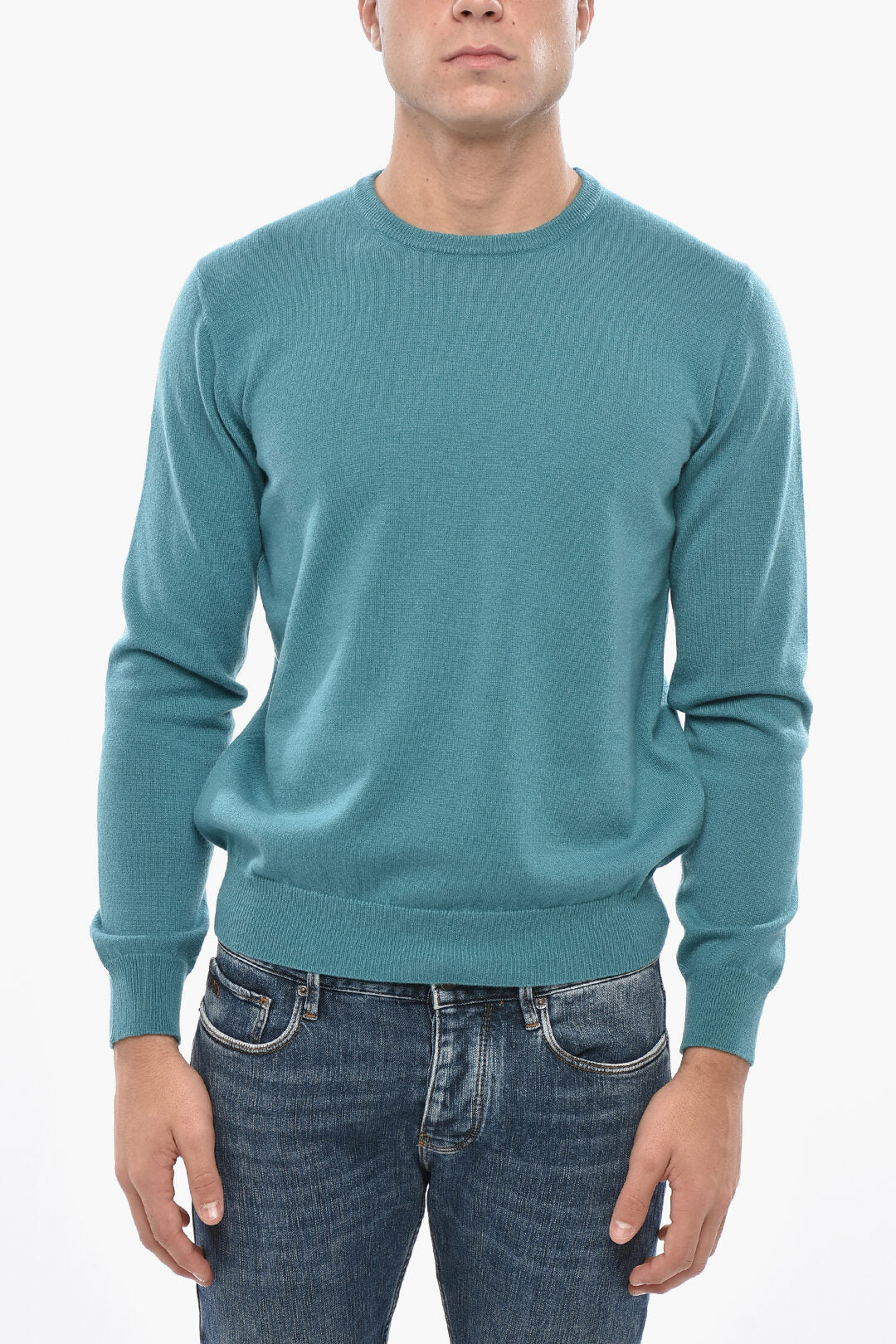 Malo 2405~Cashmere Crewneck Sweater