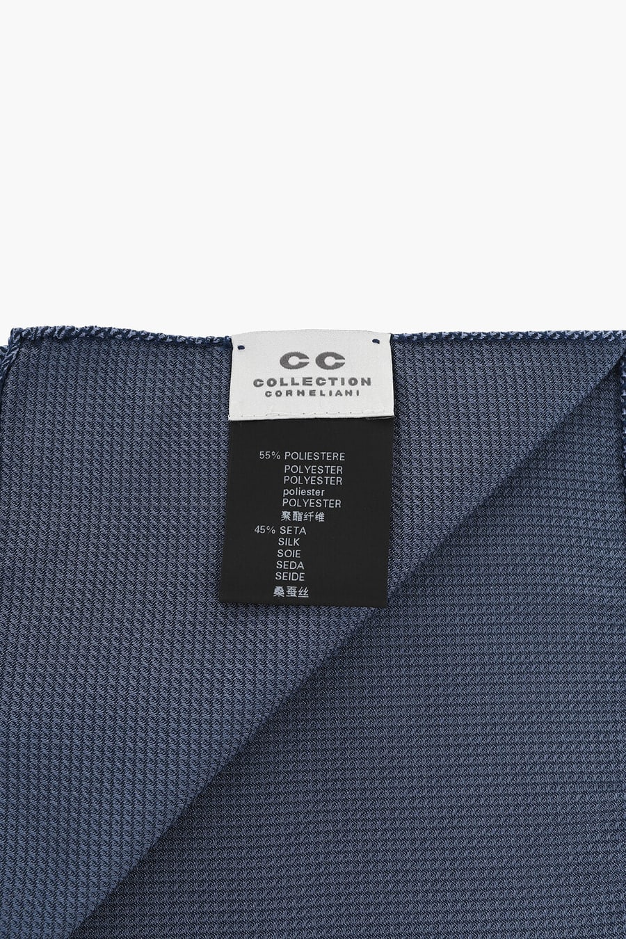Corneliani 2405~CC COLLECTION Silk-Blend Pocket Square with Micro Motifs, view 3