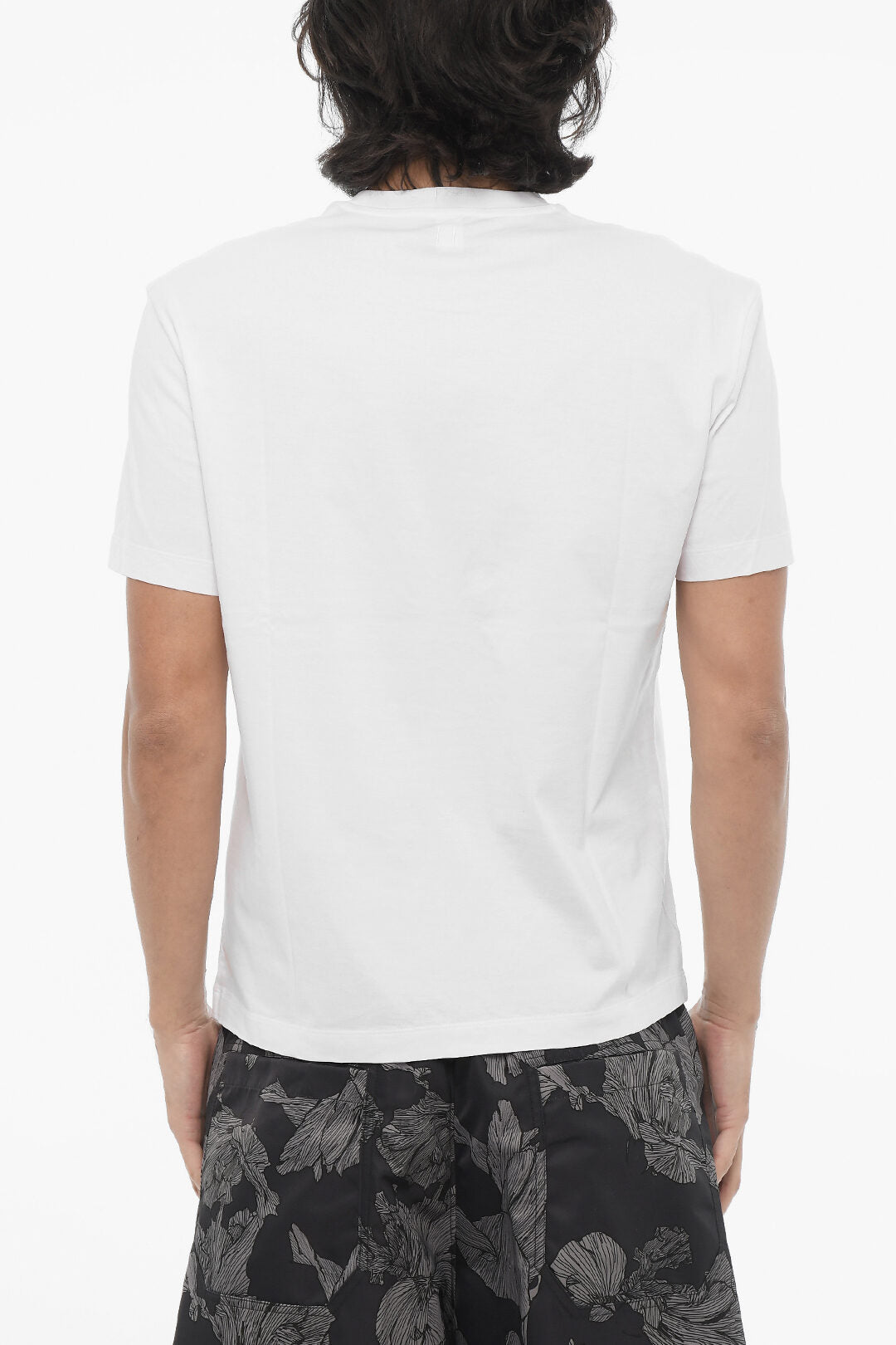 Neil Barrett 2405~Crew-Neck T-Shirt HUMAN WITH EXTRAORDINARY VISION Slim Fit, view 2