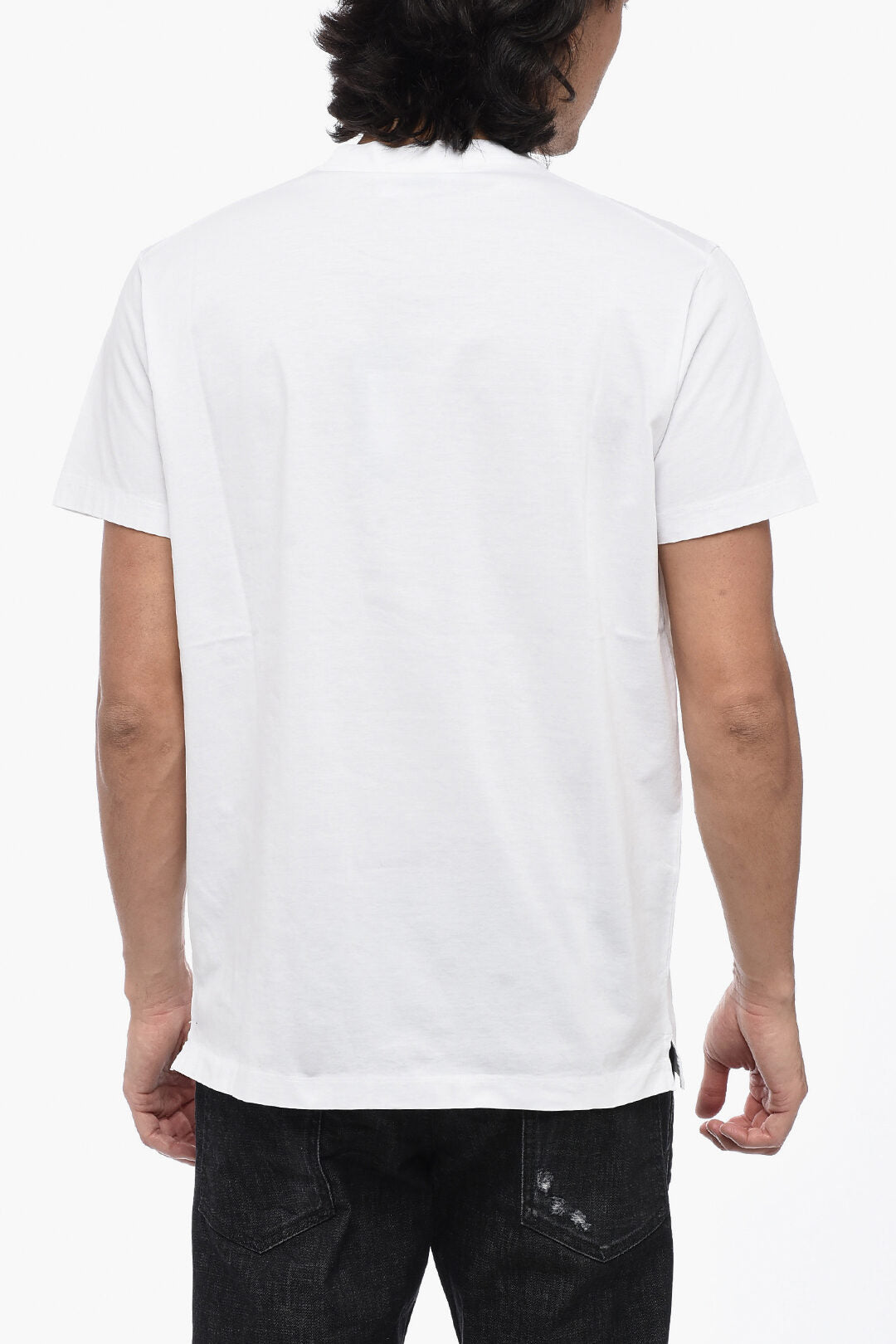 Dsquared2 2405~Crewneck T-Shirt CIGARETTE FIT with Print, view 2