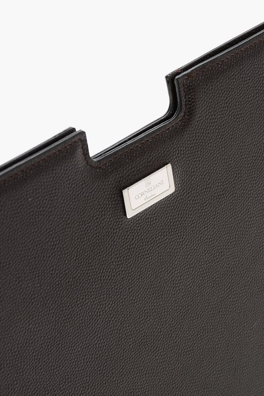 Corneliani 2405~Hammered Leather Tablet Case, view 3