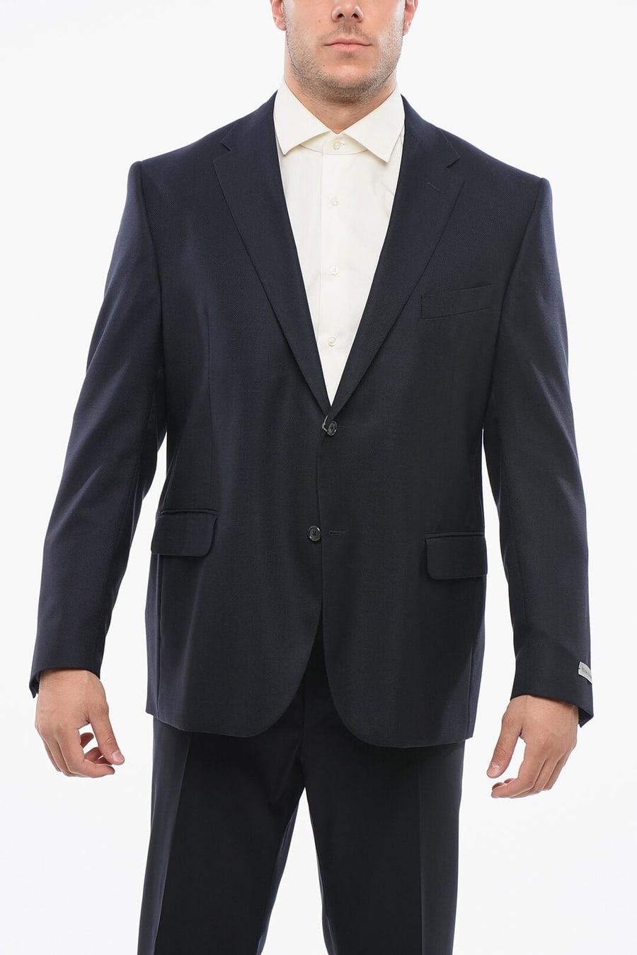 Nino Danieli 2405~Hopsack Blazer with Flap Pockets