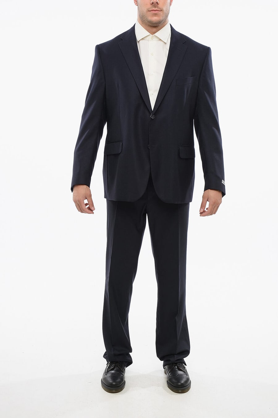 Nino Danieli 2405~Hopsack Blazer with Flap Pockets, view 4