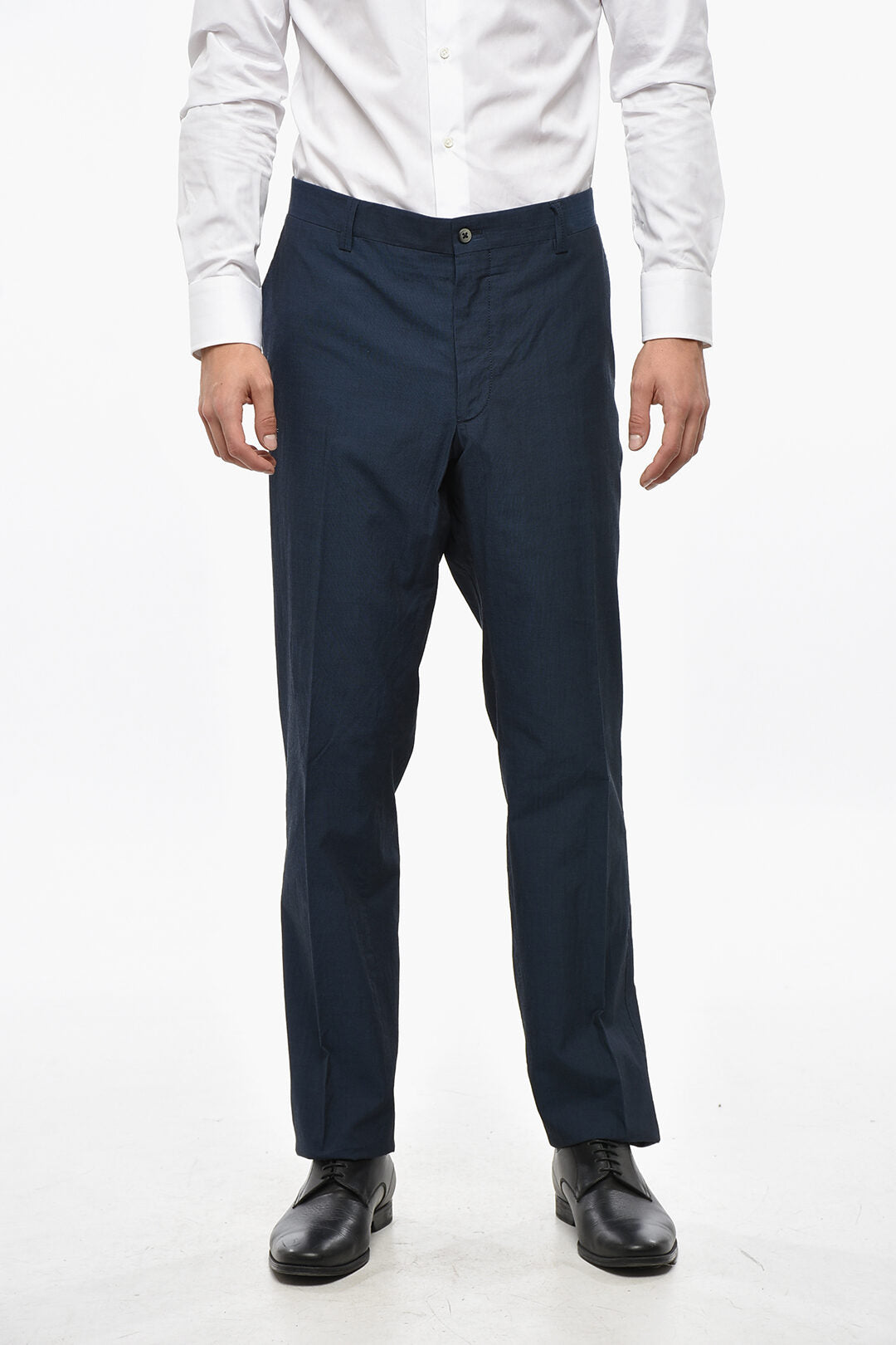 Corneliani 2405~ID Cotton Trousers IDENTITY
