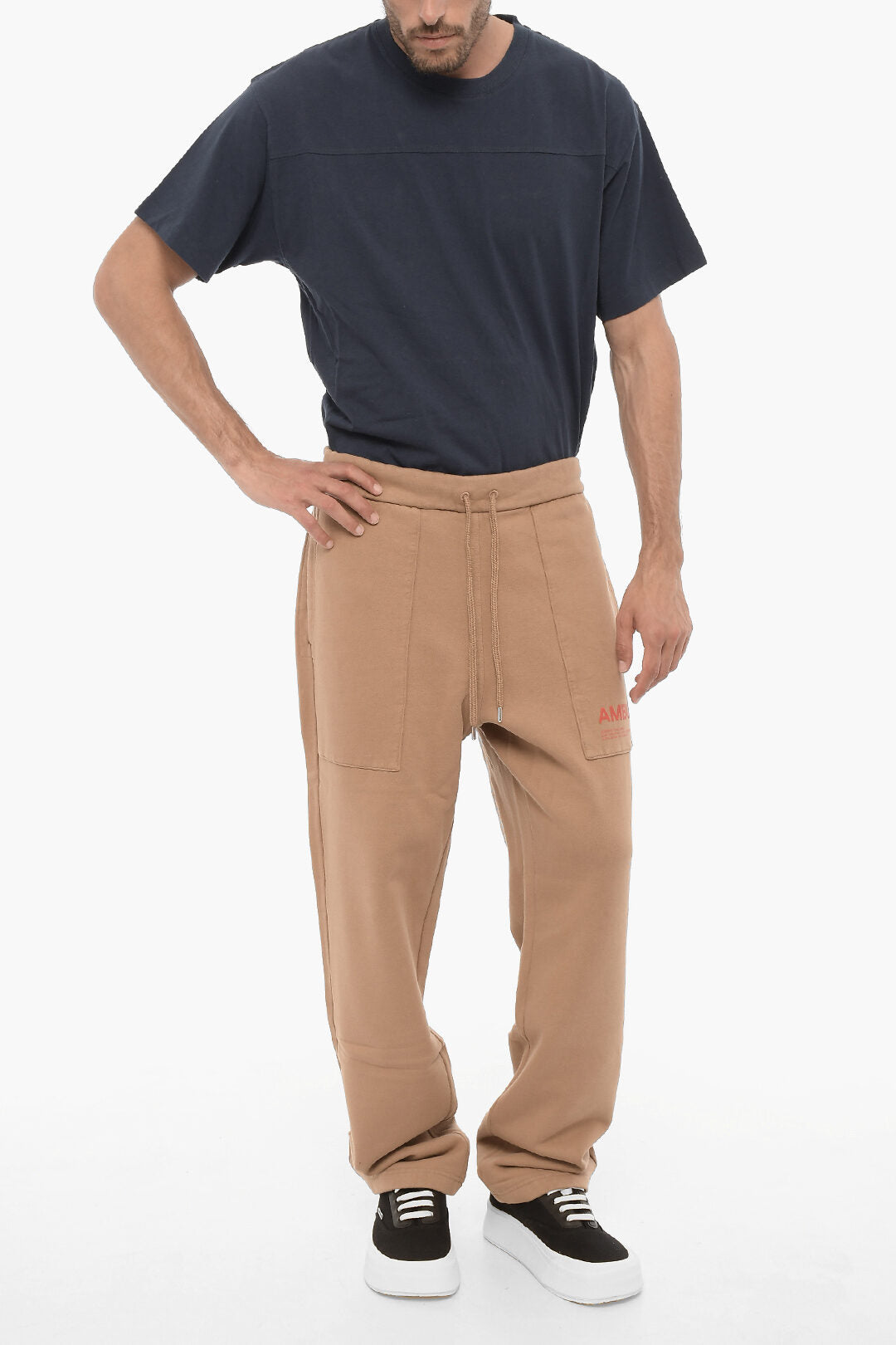 Ambush 2405~Joggers WORKSHOP Cotton Fleece with Elastic Waist