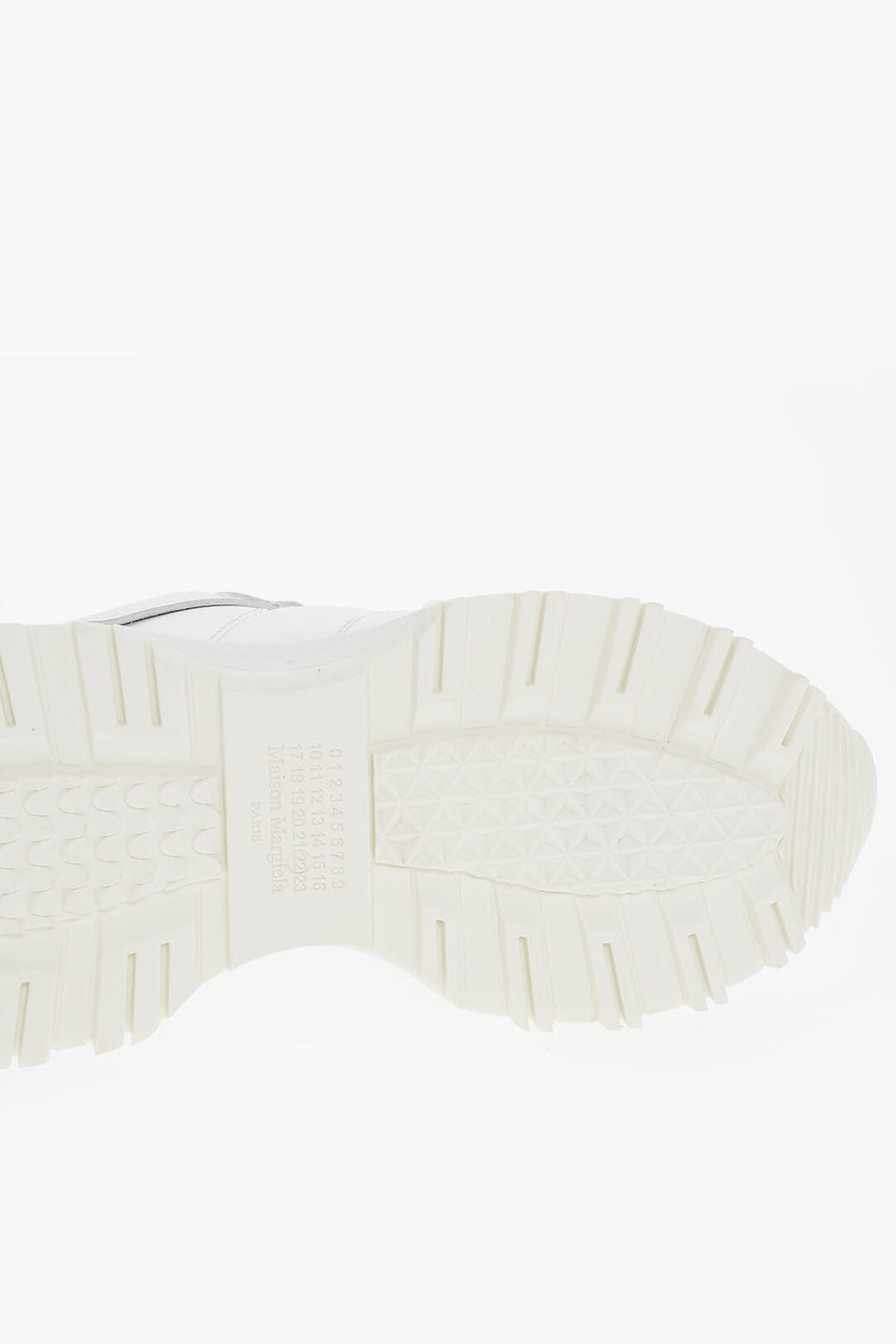 Maison Margiela 2405~MM22 Low Leather Sneakers Plain, view 5