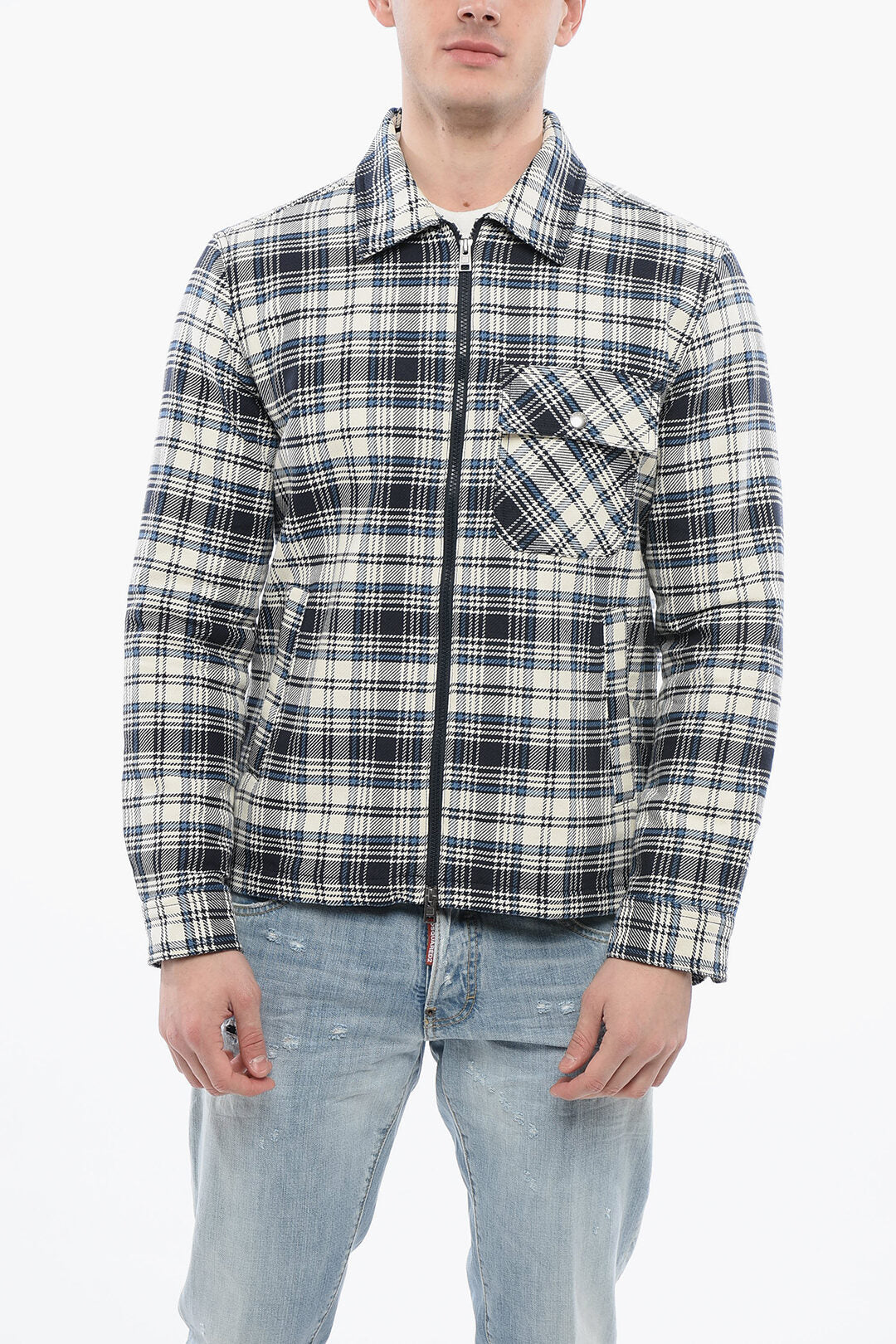Woolrich 2405~Padded Overshirt TIMBER in Check