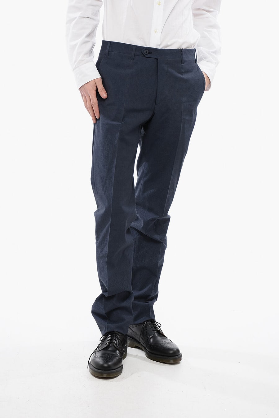 Corneliani 2405~Pants LEADER with Houndstooth Pattern